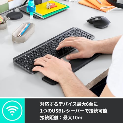 ロジクール Logi Bolt USB Type-C レシーバー LBUSBC windows mac chromeOS ブラック 国内正規品 中間 画像