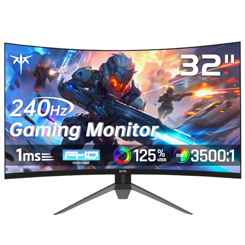 KTC 32インチ ゲーミングモニター 240Hz 1080P モニター 画像1