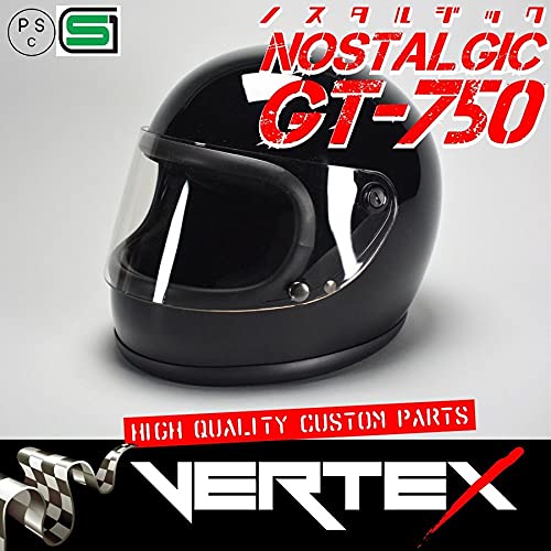 GT750 ヘルメット 族ヘル ブラック ノスタルジック GT-750 最後 画像