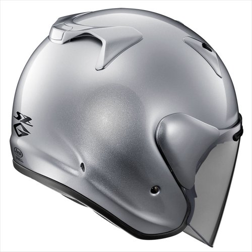 アライ(Arai) バイクヘルメット ジェット SZ-G アルミナシルバー XL 61-62cm 中間 画像