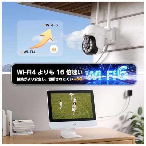 【500万画素・360°全方位追尾 】防犯カメラ ワイヤレス 屋外 YESKAMOO 12インチIPS防犯モニター 一体型NVR 4台 室外 ワイヤレス防犯カメラ セット 10チャンネルまで増設可 AI人物検知 監視カメラ 常時録画 双方向通話 カラー暗視 IP66防水 遠隔監視 H.265映像圧縮 防犯カメラ (500万PTZカメラ4台+12インチ録画機+3TB HDD) 最後 画像