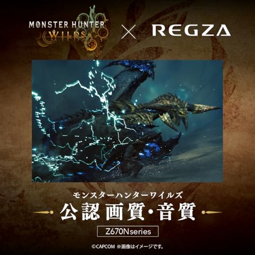 REGZA 50インチ 液晶 50Z670N スマートテレビ Dolby Atmos対応 2024年モデル 最後 画像