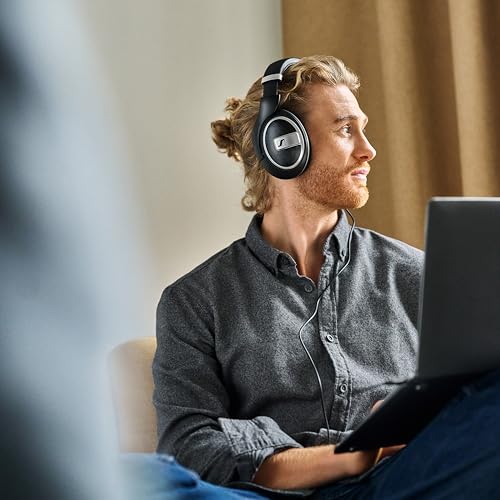 【Amazon.co.jp限定】ゼンハイザー Sennheiser ヘッドホン 有線 HD 599 SE オープン型 開放型 ブラック 【国内正規品】 中間 画像
