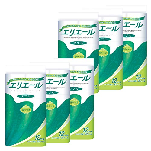 エリエール トイレットペーパー 30m×72ロール(12ロール×6パック) ダブル パルプ100% リラックス感のある香り 【ケース販売】 1枚目 画像