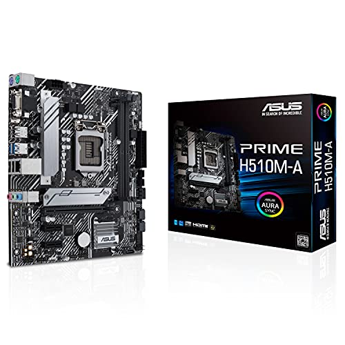 ASUSTek Intel 第10世代・11世代 CPU 対応 (LGA1200 )対応 H510 チップセット microATXマザーボード PRIME H510M-A 1枚目 画像