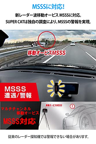 【Amazon.co.jp限定】 ユピテル(Yupiteru) MSSS対応レーザー光&レーダー探知機 SUPER CAT A1100a 無線LAN搭載フルスペックPREMIUM 3.6インチ液晶 ワンボディ OBDII対応 日本製 最後 画像