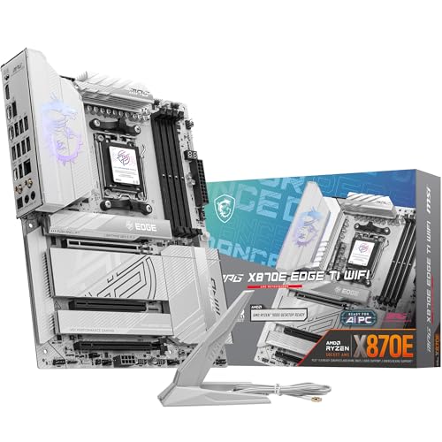MSI MPG X870E EDGE TI WIFI AMD Ryzen 9000/8000/7000シリーズ(AM5)対応 ATXマザーボード MB6740 1枚目 画像