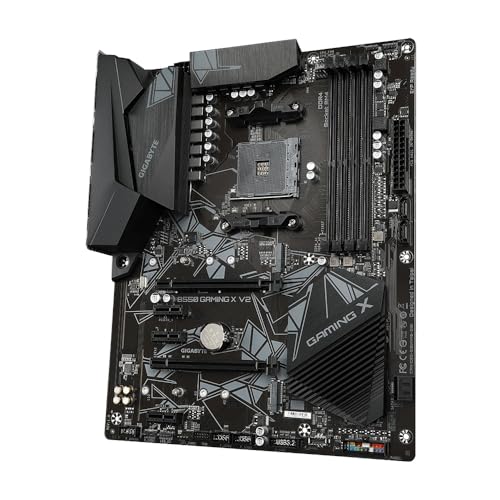 GIGABYTE B550 GAMING X V2 AMD Ryzen 5000/4000G/3000シリーズプロセッサ対応 Socket AM4 DDR4 ATX マザーボード MB6541 中間 画像