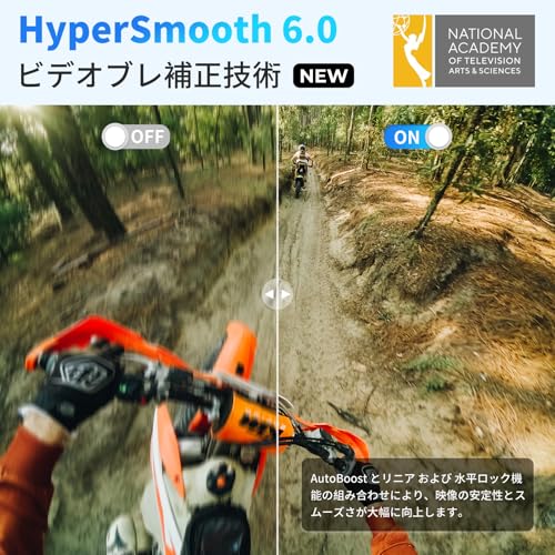 GoPro公式ストア限定 アクションカメラ HERO12 Black+128GB 認定高速SDカード+デュアルバッテリーチャージャー+バッテリー3個+マグネティック スイベルクリップ 5.3K60fps HDR対応 10bitカラー HyperSmooth 6.0 156度超広角レンズ 最長2.5時間録画 10m防水 アウトドア万能セット【国内正規品】 中間 画像