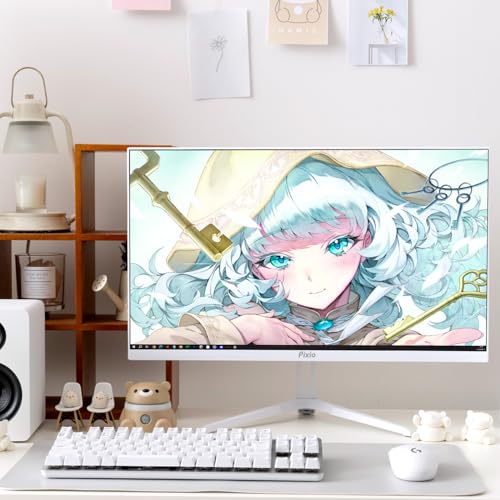 Pixio PX248 Wave White ゲーミングモニター 白 ホワイト 23.8インチ 200Hz FHD スピーカー内蔵 2年保証 30日間返品保証 最後 画像