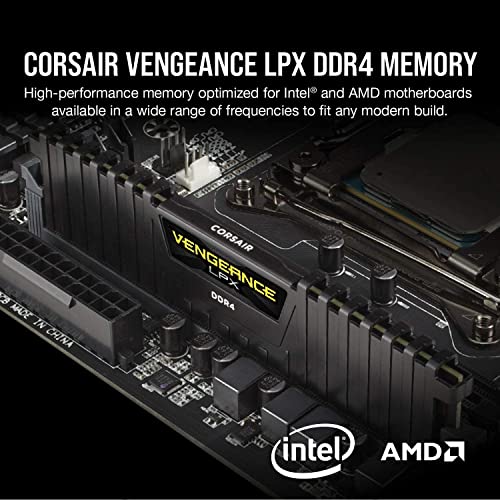 【Amazon.co.jp限定】CORSAIR DDR4-3200MHz 2022限定モデル デスクトップPC用 メモリ VENGEANCE LPX シリーズ 32GB [16GB×2枚] CMK32GX4M2C3200C18 最後 画像