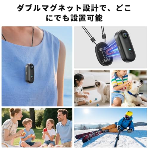 LHY 4Kアクションカメラ 120度広角小型ウェアラブル ビデオカメラ ボディカメラ 循環録画 クリップ型 バッテリー寿命140分 30m防水 Vlog 旅行 アウトドア ペット 証拠撮影 会議商談 授業 旅行 スマホ対応 防水ケース付き 日本語取扱説明書 最後 画像