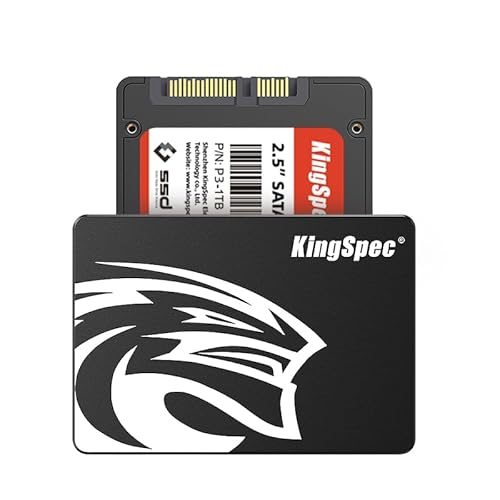 KingSpec SSD SATAIII 6Gb/s 2.5インチ内蔵SSD 最大読込:570MB/s (R:570MB/s、W:540MB/s) 3D NAND SATA SSD メーカー保証3年 (256 gb) 1枚目 画像