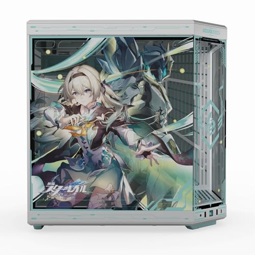 HYTE PCケース ホタル 『崩壊:スターレイル』コラボレーション 限定ピラーレスPCケース HYTE HSR FIREFLY Y70 JAPANESE 最後 画像