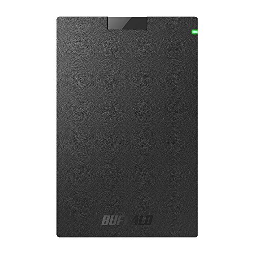 BUFFALO USB3.1(Gen.1)対応 ポータブルHDD スタンダードモデル ブラック 1TB HD-PCG1.0U3-BBA 画像1
