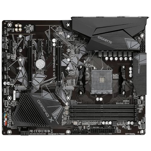 GIGABYTE B550 GAMING X V2 AMD Ryzen 5000/4000G/3000シリーズプロセッサ対応 Socket AM4 DDR4 ATX マザーボード MB6541 中間 画像