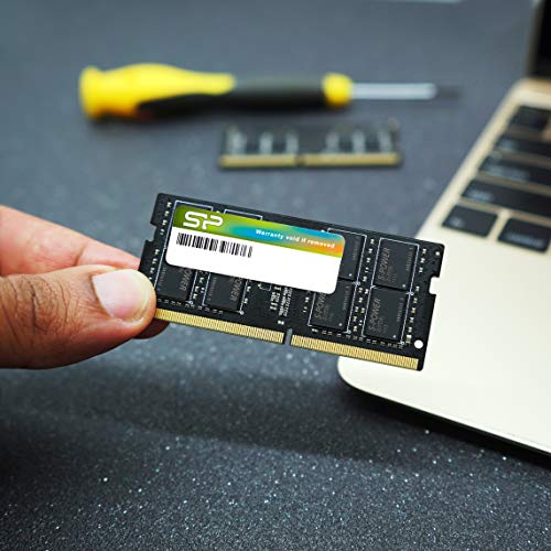 Silicon Power (シリコンパワー) DDR4 32GB (2x16GB) 2666MHz 260ピン CL19 1.2V SODIMM ノートパソコン RAM コンピューターメモリ SU032GBSFU266B22AB 中間 画像