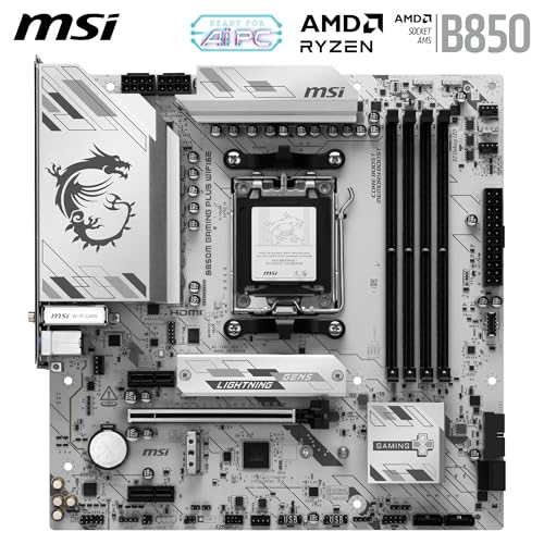 MSI B850M GAMING PLUS WIFI6E Micro-ATX ゲーミングマザーボード MB6803 最後 画像