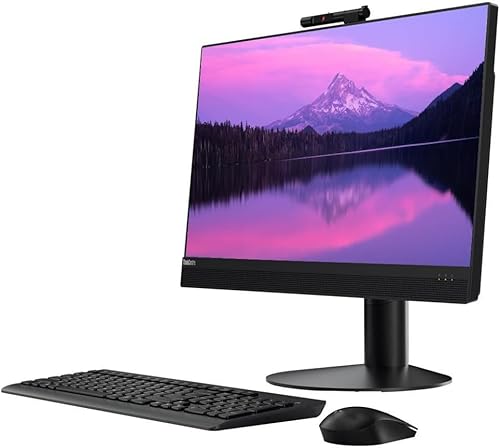 【整備済み品】Lenovo ThinkCentre M920Z All-in-One(Win11x64) 第8世代Corei5 8400 2.8GHz/16GB/M.2SSD256GB+500GB/TYpeC/モニタ23.8/Webカメラ/WIFI/Bluetooth/Office 2021 1枚目 画像