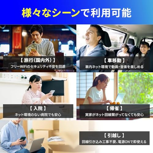 【新モデル】国内メーカー直営 ポケット WiFi 『プレミアムチャージWiFi』U20P (日本国内 100GB/365日付) ギガ割引クーポン毎月付与 端末買い切り 契約・クレカ不要 利用分だけ都度チャージ 海外利用可能 中間 画像