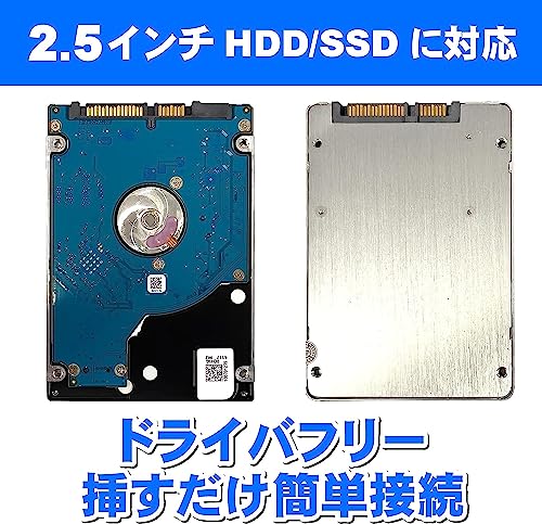【整備済み品】外付けハードディスク 大容量 ポータブルHDD USB3.0 ケース ブラック 外付けHDD (USB3.0 / HDD500GB) 最後 画像