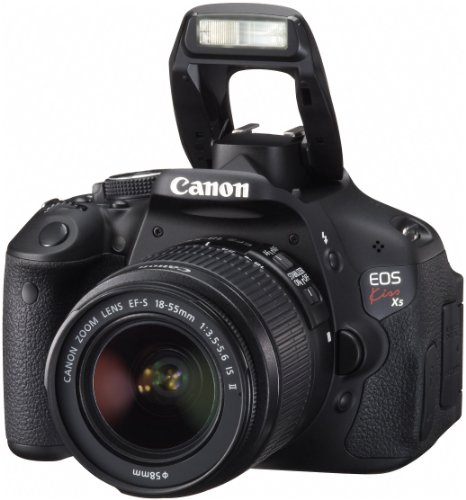 Canon デジタル一眼レフカメラ EOS Kiss X5 レンズキット EF-S18-55mm F3.5-5.6 IS II付属 KISSX5-1855IS2LK 中間 画像