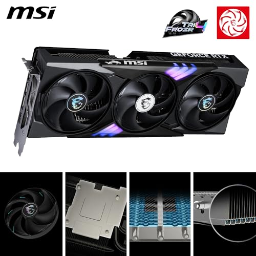 MSI GeForce RTX 5060 Ti 16G GAMING TRIO OC グラフィックスボード VD9134 中間 画像
