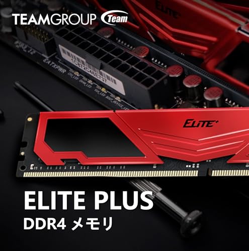 Team DDR4 3200MHz PC4-25600 32GB (16GBx2枚) デスクトップ用メモリ Elite Plus シリーズ 日本国内無期限正規保証 TPRD432G3200HC22DC01 最後 画像