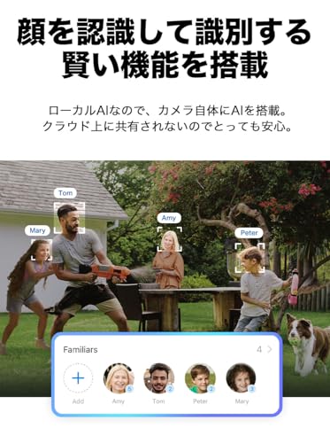 TP-Link Tapo 防犯カメラ 屋外 監視カメラ みまもりカメラ 見守りカメラ スマホ対応 Wi-Fi 4K 8MP 800万画素 パン/チルト 360°AI検知 フルカラー IP66 防水防塵 音声通話 Tapo C560WS 中間 画像