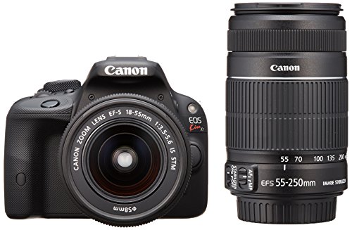 Canon デジタル一眼レフカメラ EOS Kiss X7 ダブルズームキット EF-S18-55mm/EF-S55-250mm付属 KISSX7-WKIT 1枚目 画像