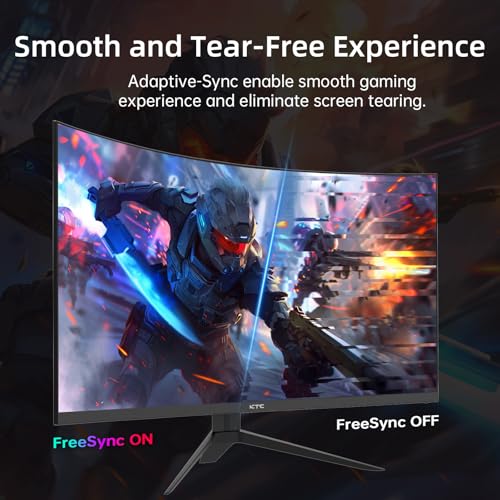 KTC 32インチ ゲーミングモニター 240Hz 1080P モニター 中間 画像