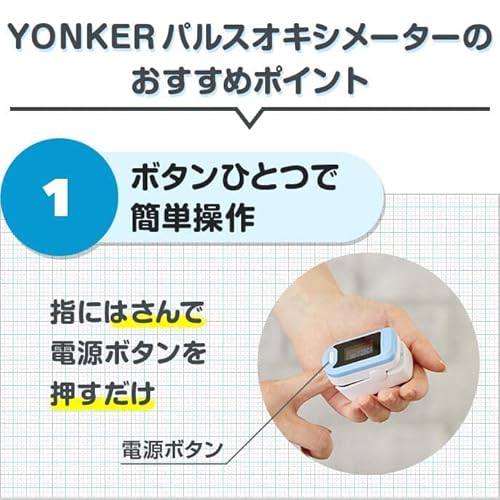 パルスオキシメーター 付属品セット ホワイト 医療機器認証 国内検品 松吉医科器械 血中酸素濃度 心拍計 在宅看護 体調管理 介護 医療 病院 医療用 パルスオキシメータ 酸素飽和度測定器 マツヨシ 松吉医科器械 中間 画像