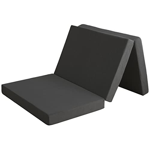 タンスのゲン マットレス シングル【全部洗える】厚み10cm「純」高反発(R) 密度25D 硬さ190N 三つ折り 敷布団 パイル 13810084(100399) 1枚目 画像