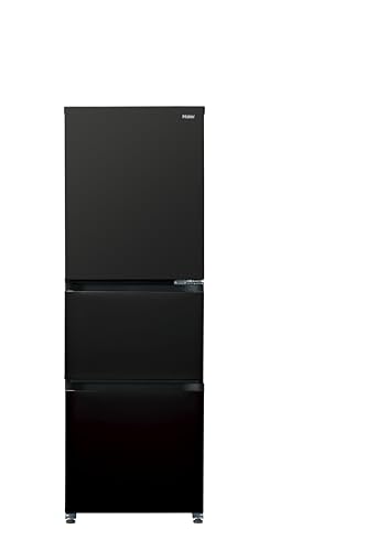 ハイアール(Haier) 冷蔵庫 幅54cm 容量286L 右開き冷蔵庫 JR-CV29B(K) チャコールブラック 自動霜取り 真ん中大容量野菜室 SLIMORE(スリモア) 幅54cm×奥行66.6cm×高さ161cm 最後 画像