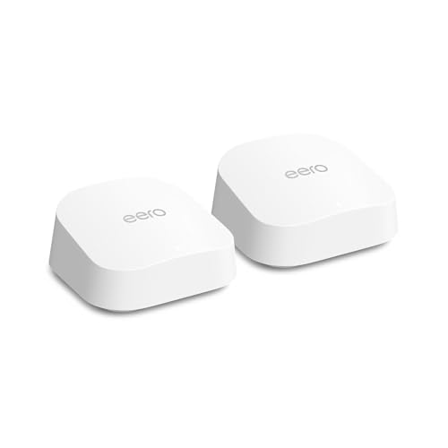 【New】Amazon eero 7 - メッシュwifiルーター | Wi-Fi 7対応 | BE3400 | 2.5Gbpsイーサネット×2 | 2ユニット 1枚目 画像