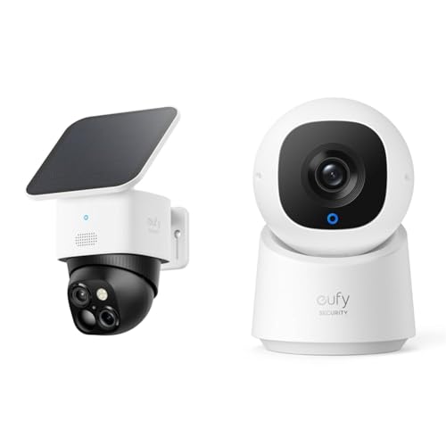 Anker Eufy Solar Wall Light Cam S120 (屋外カメラ) +HomeBase S380 【ソーラーセキュリティカメラ/防犯カメラ/ワイヤレス対応 / 2K / 連続給電可能/自動点灯/AI動作検知 / IP65 / スポットライト/追加料金不要】 Anker Eufy Solar Wall Light Cam S120 実物画像・外観写真