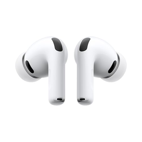 Apple AirPods Pro 3 ワイヤレスイヤホン、アクティブノイズキャンセリング、心拍センサー、補聴機能、Bluetoothヘッドホン、空間オーディオ サウンド、USB-C充電ケース、防塵性能と耐汗耐水性能、「探す」対応、Qi充電 1枚目 画像
