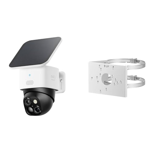 Anker Eufy (ユーフィ) SoloCam S340 (屋外用防犯カメラ) + ポール用取付金具 Anker Eufy SoloCam S340 実物画像・外観写真