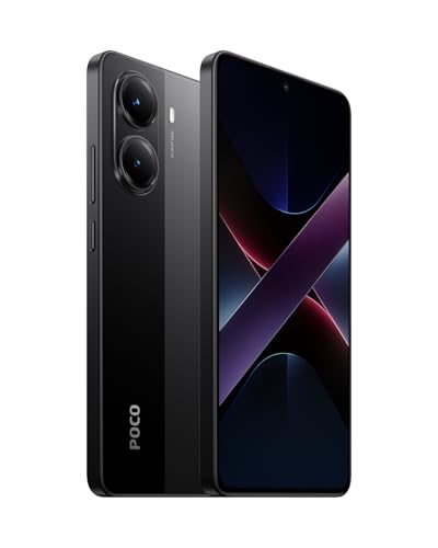 Xiaomi POCO X7 Pro 8GB+256GB 日本語版 Simフリー スマートフォン 90Wハイパーチャージ 120Hz 有機ELディスプレイ IP68防塵・防水 docomo/au/SoftBank/Rakuten Mobile 回線対応 ブラック 1枚目 画像