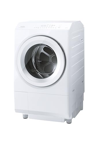 TOSHIBA(東芝) ドラム式洗濯乾燥機 幅60㎝ 洗濯12kg 乾燥7kg 左開き TW-127XM3L(W) グランホワイト ヒートポンプ 大風量乾燥 Ag+抗菌水 洗剤自動投入 1枚目 画像
