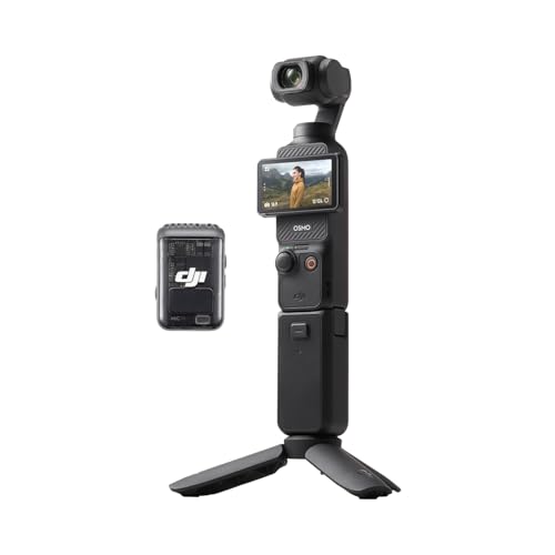 DJI vlogカメラ Osmo Pocket 3 クリエイターコンボ 1インチCMOS 4K 120fps 動画対応 3軸スタビライザー ジンバル アクションカメラ デジカメ 顔 被写体トラッキング 高速フォーカス マイク同梱 1枚目 画像