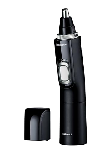 【2024年発売/乾電池式】パナソニック 鼻毛カッター エチケットカッター メンズ 眉毛 ヒゲ 水洗い ER-NGNH1-K 【Amazon.co.jp限定】 1枚目 画像