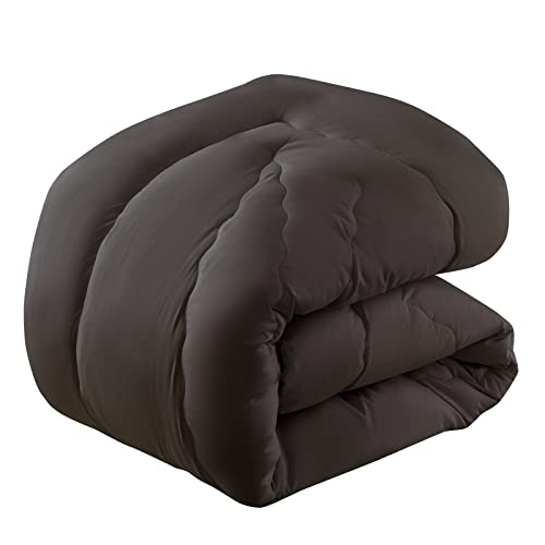 掛け布団 シングル 冬 かけ布団 洗える かけふとん 冬用掛けふとん 2.3kg 暖かい ふんわり あったか 柔らかい ほこりが出にくい 保温 掛布団「SEK認証 Ag+銀イオン抗菌素材」軽量 通気 抗菌防臭 オールシーズン アレルギー対策 150x210cm ブラック 掛け布団 シングル 冬 実物画像・外観写真