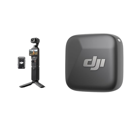 DJI vlogカメラ Osmo Pocket 3 クリエイターコンボ 1インチCMOS 4K 120fps 動画対応 3軸スタビライザー ジンバル アクションカメラ デジカメ 顔 被写体トラッキング 高速フォーカス マイク同梱 1枚目 画像
