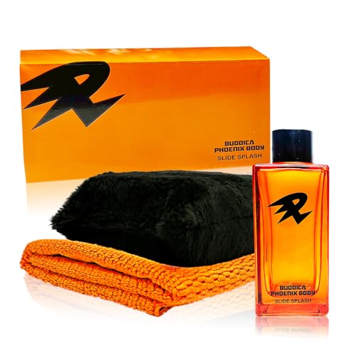 【BUDDICA PHOENIX BODY】スライドスプラッシュ 60ml『 ワイパーがビビりにくい撥水剤 』ワイパービビりが苦手な人向け 特殊シリカ成分 車用 窓ガラス 撥水 滑らかコーティング 耐久6ヶ月 施工簡単 1枚目 画像