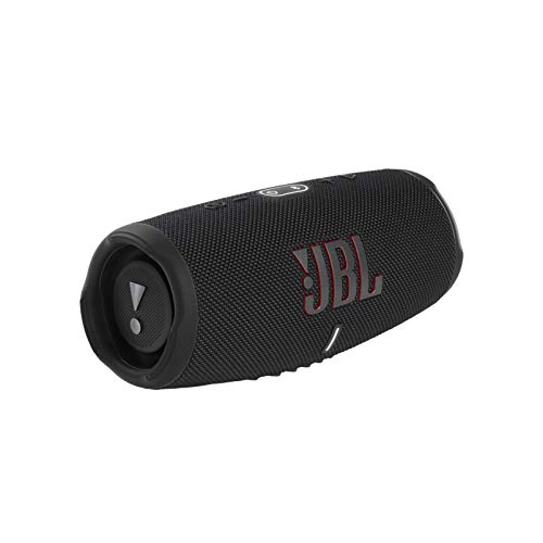 JBL CHARGE5 Bluetoothスピーカー 2ウェイ・スピーカー構成/USB C充電/IP67防塵防水/パッシブラジエーター搭載/ポータブル/2021年モデル ブラック JBLCHARGE5BLK 【国内正規品】 1枚目 画像