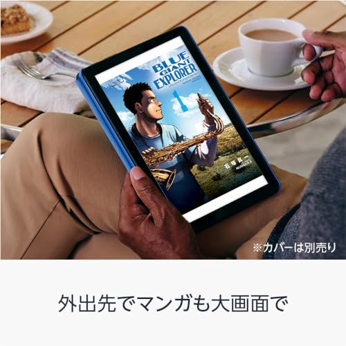 Amazon Fire HD 10 インチ タブレット - 1080pフル HDディスプレイ、大画面で動画もマンガも - 32GB ブラック 中間 画像