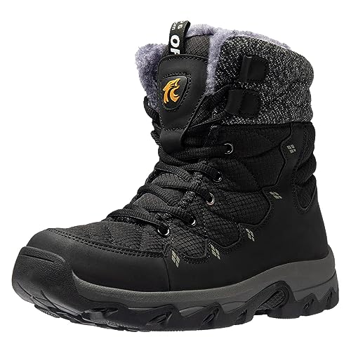 [SOARHOPE] スノーシューズ メンズ スノーブーツ 防寒 シューズ 冬 ブーツ 男女兼用 ウィンターブーツ 雪 靴 アウトドア レッキング シューズ 防水 裏起毛 ボア 保暖 滑り止め カジュアル 通勤 27.0 cm 3E SOARHOPE スノーシューズ メンズ スノーブーツ 実物画像・外観写真