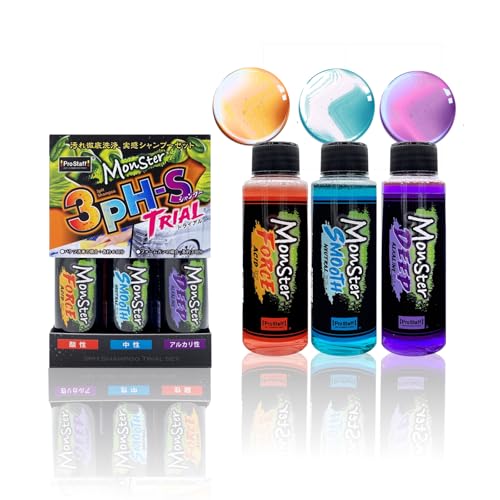 プロスタッフ(Prostaff) 洗車用品 カーシャンプー 実感 モンスター 3pH-S トライアル G153 1枚目 画像