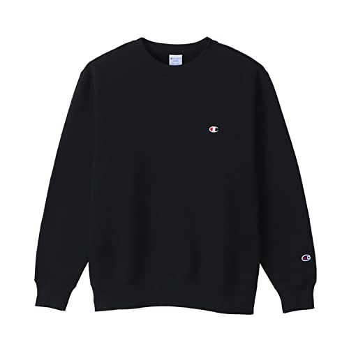 [チャンピオン] スウェット 長袖 ワンポイントロゴ 刺繍 クルーネックスウェットシャツ C3-W005Z-370-L チャンピオン スウェット 長袖 ワンポイントロゴ 刺繍 クルーネックスウェットシャツ C3-W005Z-370-L 実物画像・外観写真